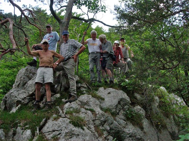 Sur le roc du Tiergart